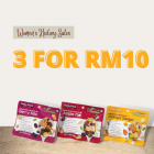 Baked Nuts & Dried Fruits Daily Pack 28g x 3 [bundle] UP: RM12.00