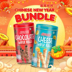 [Bundle of 3] Amore Wafer Roll Assorted