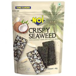 Baked Crispy Seaweed with Coconut Chips & Popping Grains 40g