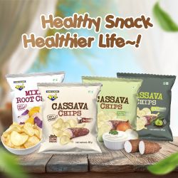 [Bundle of 4] NOI Cassava Chips 120g (Best before Aug 2026)