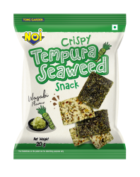 NOI Crispy Tempura Seaweed Snack Wasabi Flavour 20g  [Best before 14 Jan 2026]