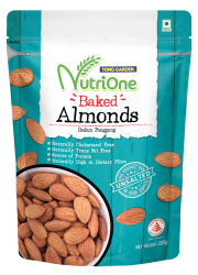 Nutrione Baked Almonds 350G (Unsalted)