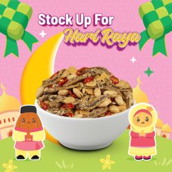 Peanuts Mixed Anchovy 1KG [Best before 3 Aug 2026]