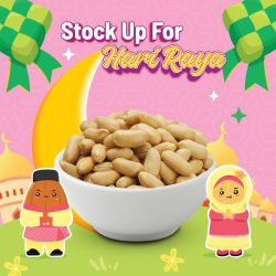 Plain Peanuts (Unsalted) 1KG [Best before 1 Sept 2026]