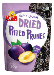 Sungift Dried Pitted Prunes 120g