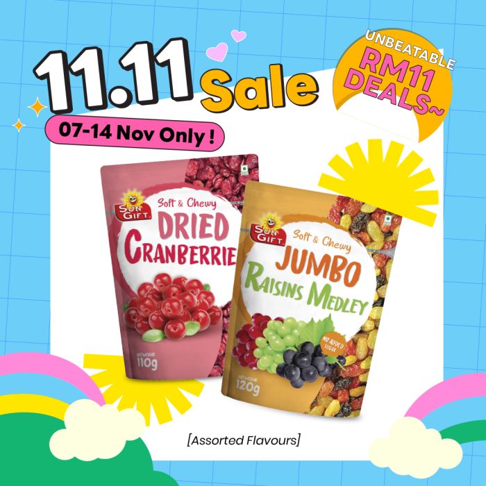 [Bundle of 2]  Sungift Dried Fruits (USP:RM13.20)