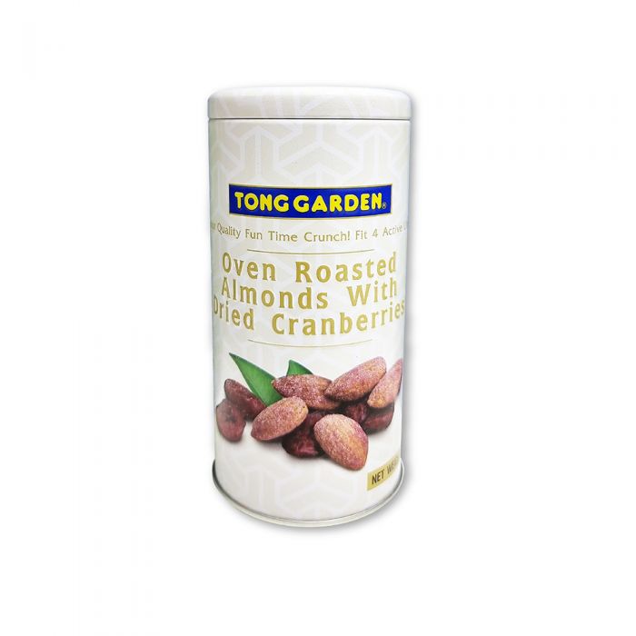 Oven Roasted Almonds with Dried Cranberries Canister 200g