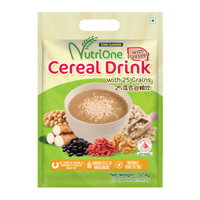 Nutrione Cereal Drink with 25 Grains 324g