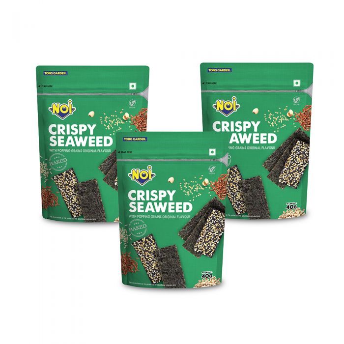 NOi Crispy Seaweed 40g (Bundle of 3)