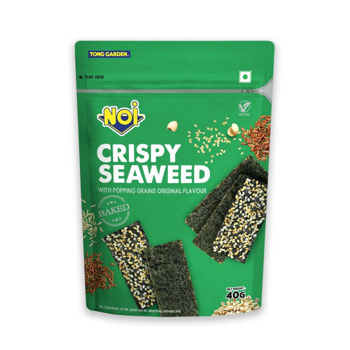 Malaysia's Best Baked NOI Crispy Seaweed With Popping Grains Original