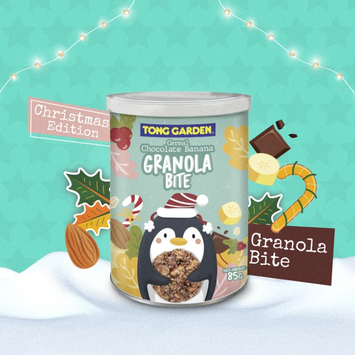 (Christmas Edition) Tong Garden Chocolate Banana Granola Bite 85g 