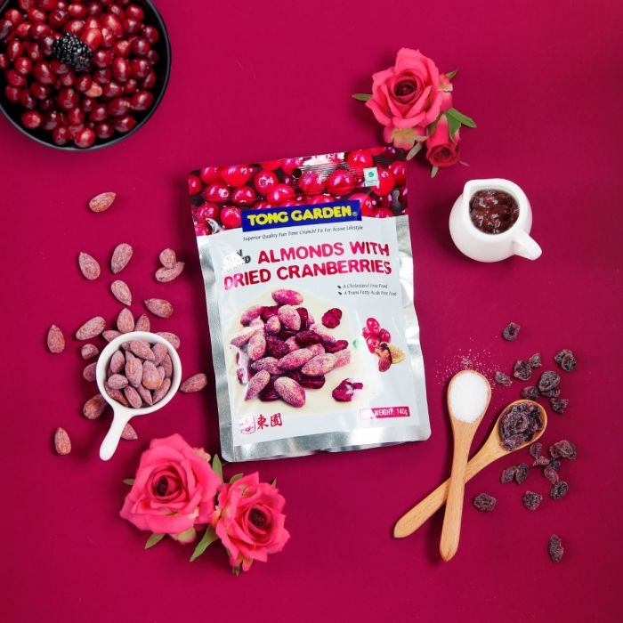 Tong Garden Almonds With Dried Cranberries 140g Tong Garden MY