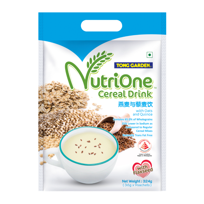 Nutrione Cereal Drink with Oats & Quinoa with Flaxseed 324g