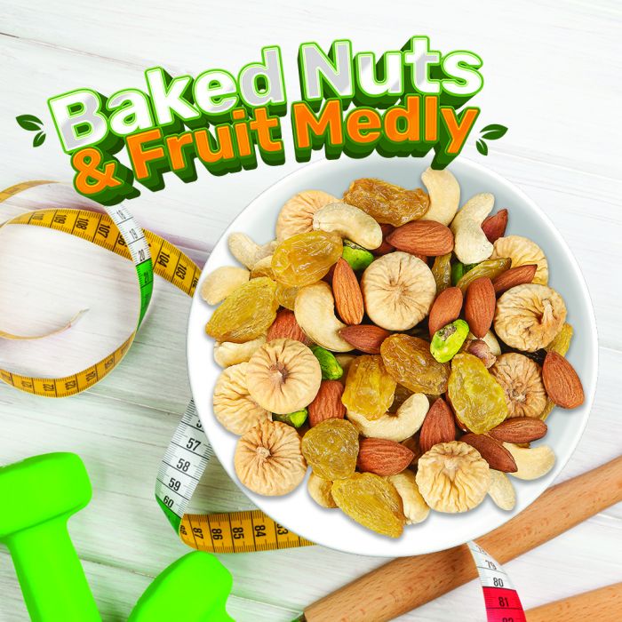 Baked Nuts & Fruit Medley 500g (Best before 1 Jun 2026)