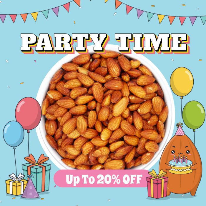 Salted Almonds 500g (Best before 30 Mar 2026)