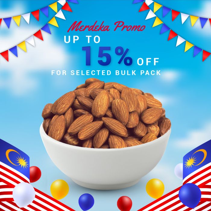 Salted Almonds 500g (Best before 30 Mar 2026)