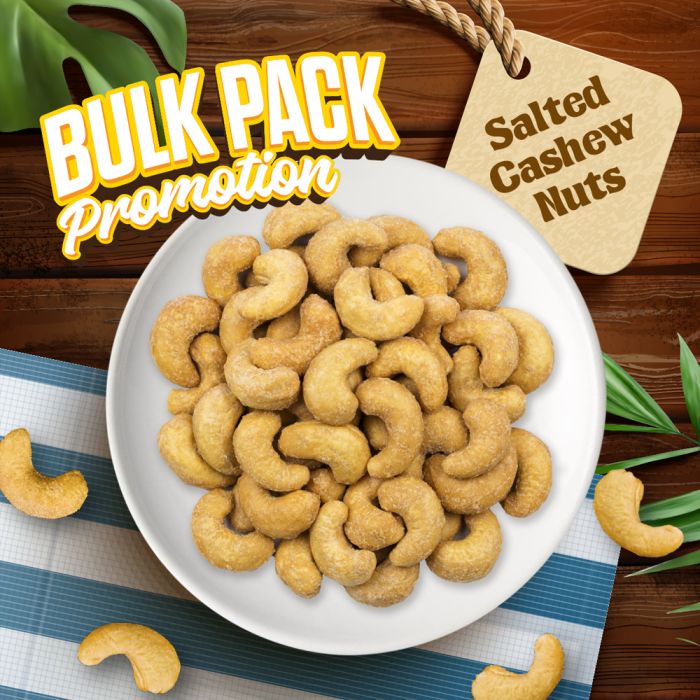 Salted Cashew Nuts 500g  [Best before 30 Mar 2026]