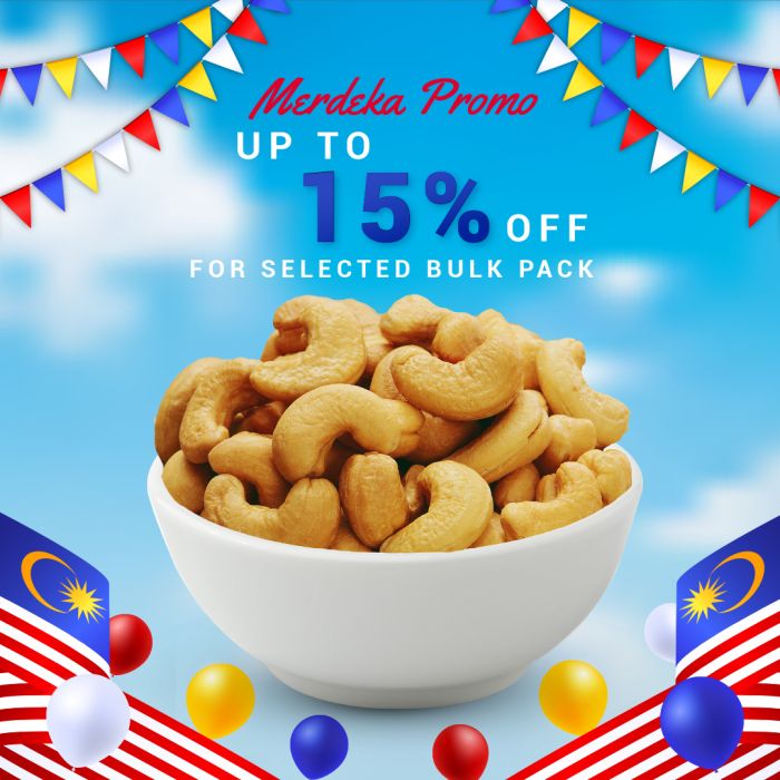 Smoke BBQ Cashew Nuts 500g  [Best before 30 Mar 2026]