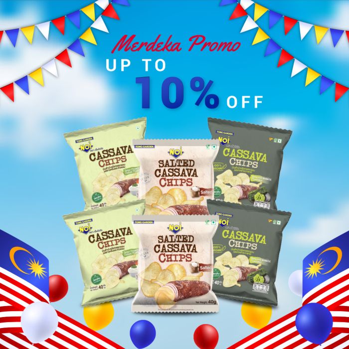[Bundle of 6] NOI Cassava Chips 40g (USP:RM12.00)