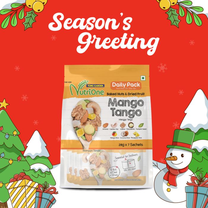 Mango Tango - Baked Nuts & Dried Fruits Daily Pack 196g