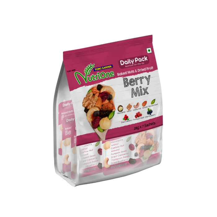 Berry Mix - Baked Nuts & Dried Fruits Daily Pack 196g