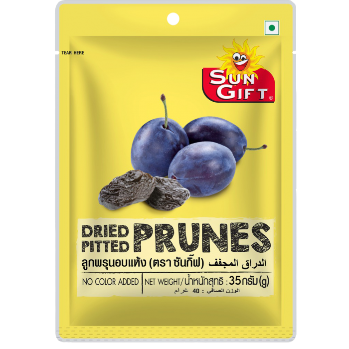 Sungift Dried Pitted Prunes 35g