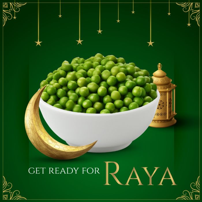 Salted Green Peas 1 Kg (Best before 25 Aug 2025)