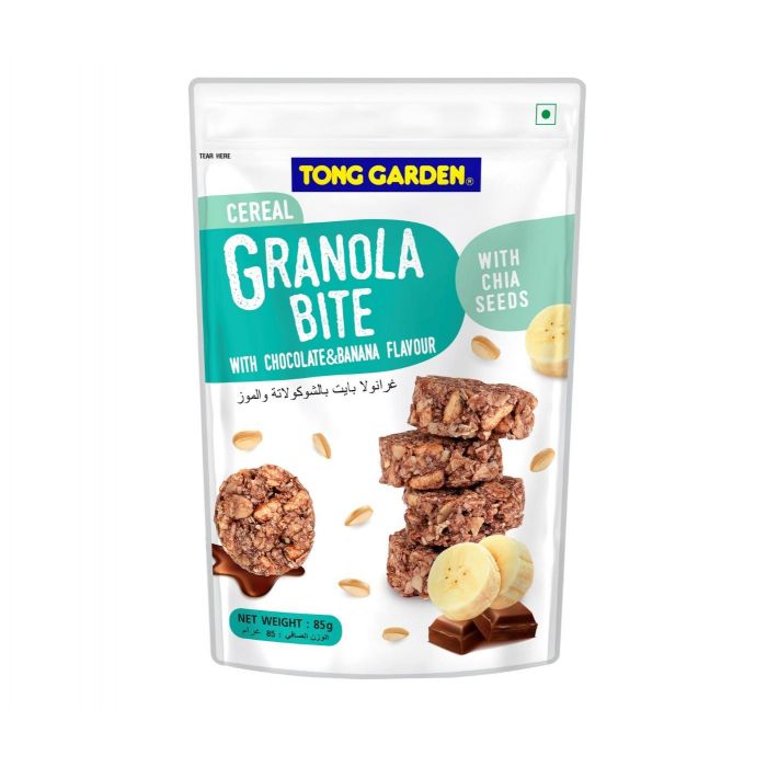 Tong Garden Cereal Granola Bite Chocolate Banana