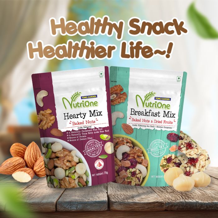 [Bundle of 2] Nutrione Baked Nuts Assorted 75-85g (USP:RM19.00)