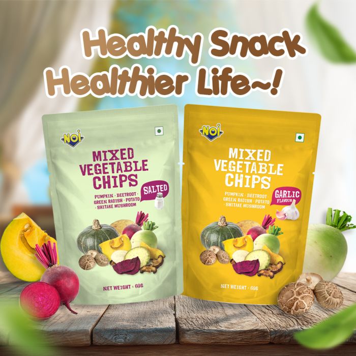 (Bundle of 2) NOI Mixed Vegetable Chips 60g