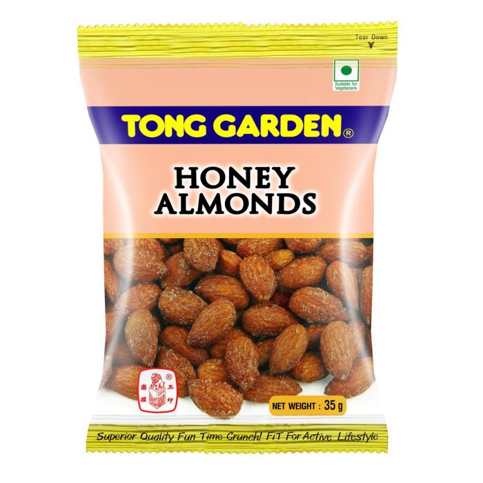 tong garden honey almonds 40g 