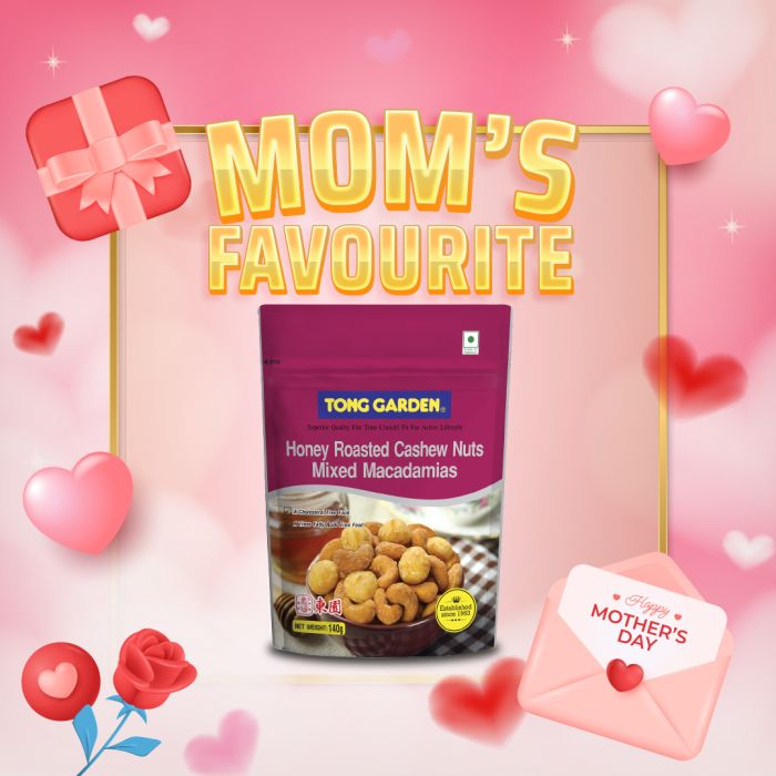 Honey Roasted Cashew Nuts Mixed Macadamias 140g
