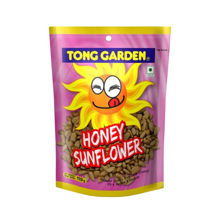 Tong Garden Honey Sunflower Seeds 110g (Packet) 
