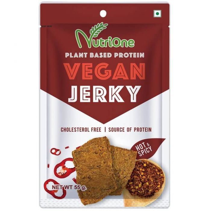 NutriOne Vegan Jerky Hot & Spicy