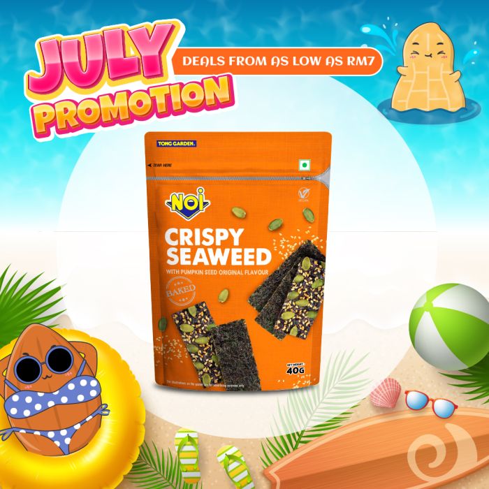 Baked Crispy Seaweed with Pumpkin Seed 40g