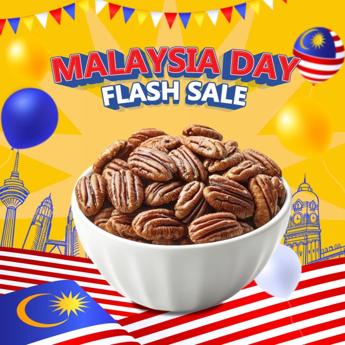 Baked Pecans 500g  [Best before 30 Mar 2026]