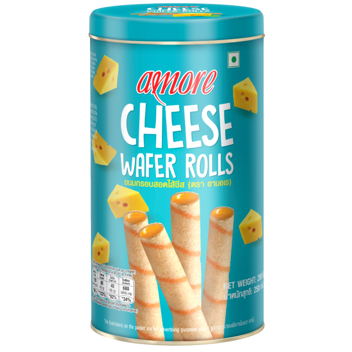 Cheese Wafer Roll 250g
