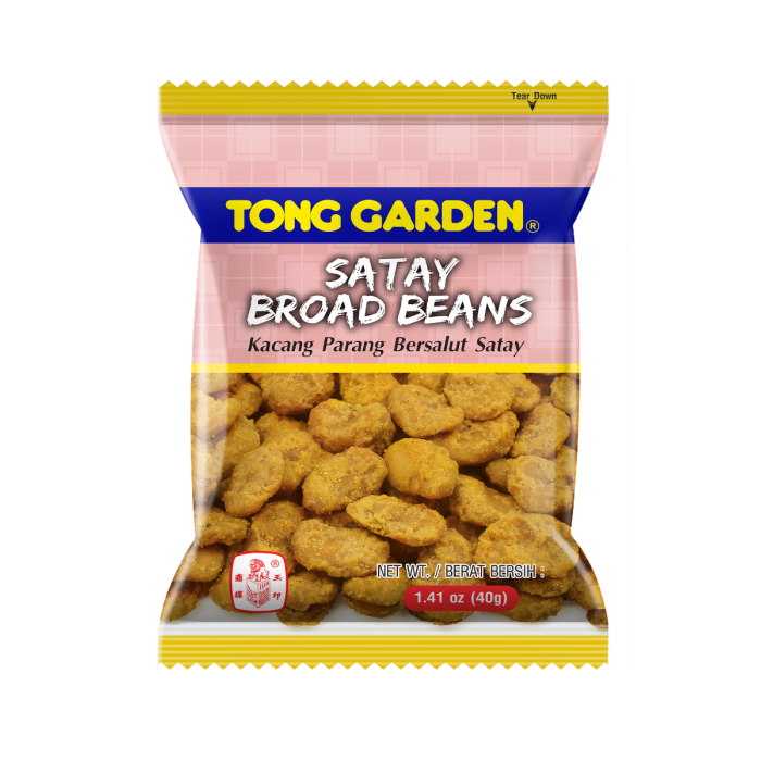 Tong Garden Satay Broad Beans 40g