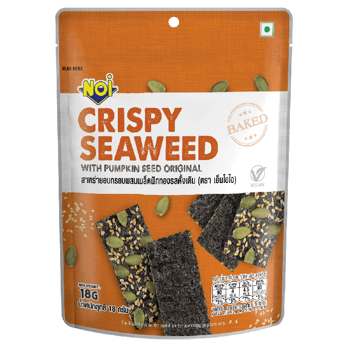 NOI Baked Crispy Seaweed With Pumpkin Seed Original