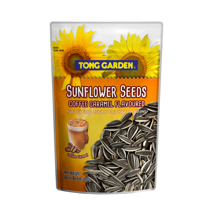 Coffee Caramel Sunflower Seeds 120g (Best before 10 Oct 2023)