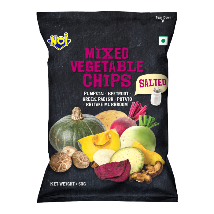 Mixed Vegetable Chips 60g (Best before Nov 2024)