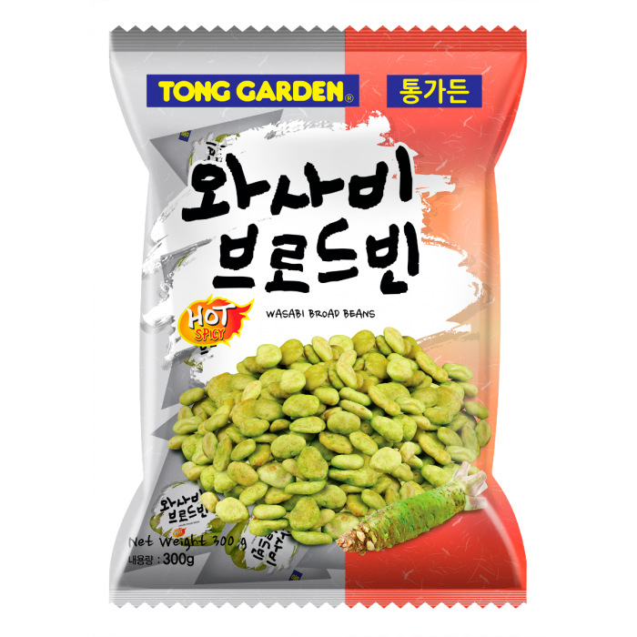 Wasabi Broad Beans 300g