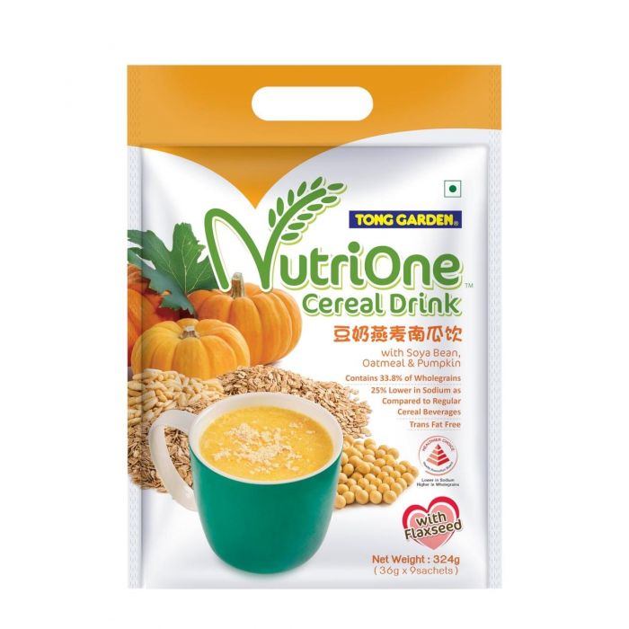 nutrione cereal drink with soy bean oatmeal & pumpkin