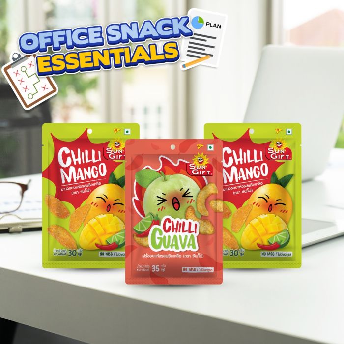 [Bundle of 3] Sungift Chili Dried Fruits 30g-35g (USP:RM10.80)