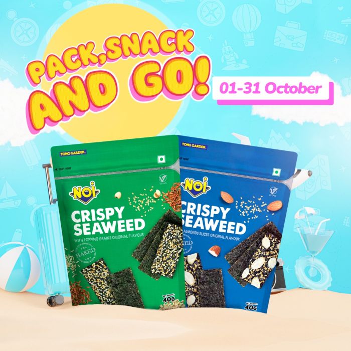 [Bundle of 2] NOi Crispy Seaweed 40g (UP: RM15.60) 