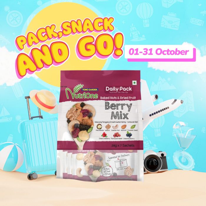Berry Mix - Baked Nuts & Dried Fruits Daily Pack 196g