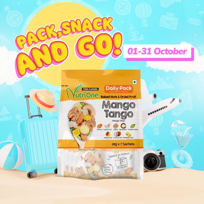 Mango Tango - Baked Nuts & Dried Fruits Daily Pack 196g