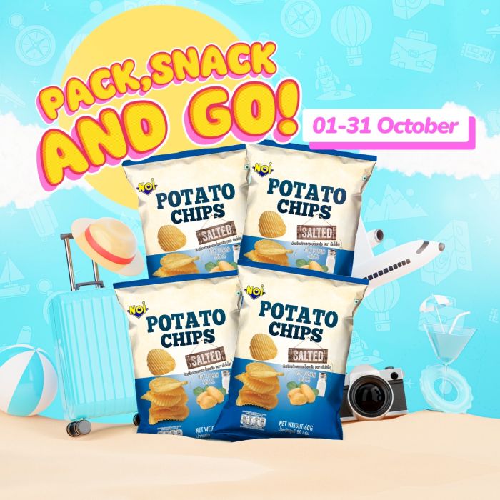 [Bundle of 4] NOI Potato Chips 60g (UP: RM14.40) 