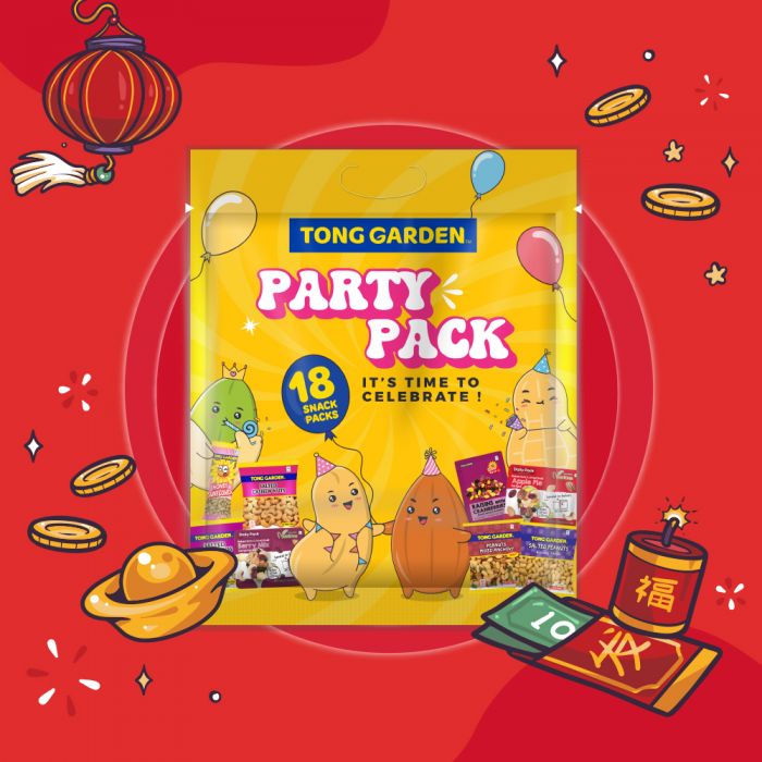 Tong Garden Festive Party Pack 586g l Party MustHaves l Snack