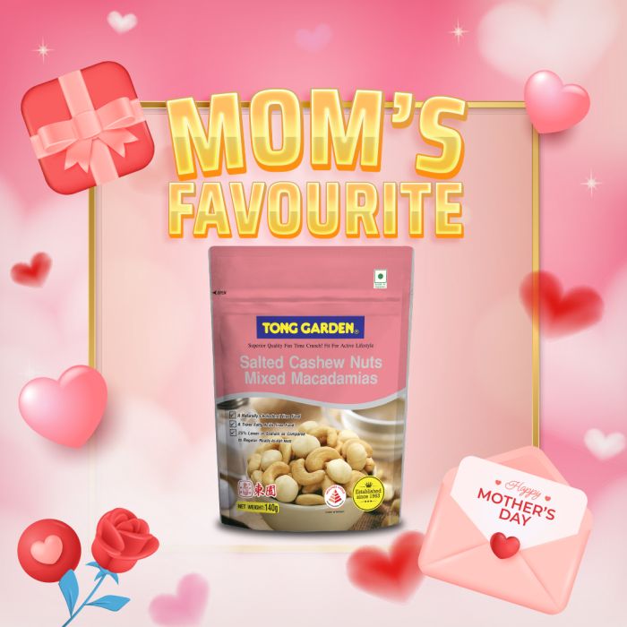 Salted Cashew Nuts Mixed Macadamias 140g